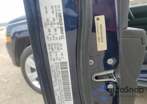 2012 Jeep Patriot Latitude из США, поврежденный, VIN 1C4NJPFA6CD660956